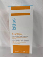 (2) Bliss Youth Got This & Bright Idea Prevent-4 Retinol Wrinkle Serum Vitamin C