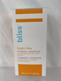 (2) Bliss Youth Got This & Bright Idea Prevent-4 Retinol Wrinkle Serum Vitamin C