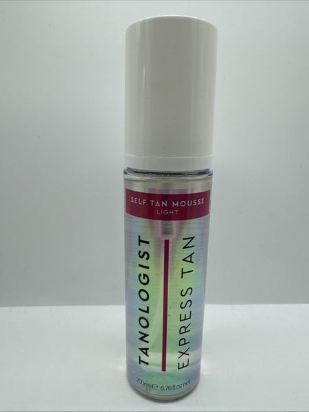 Tanologist Express Tan Self Tan Mousse Light 6.76oz Sunless COMBINESHIP