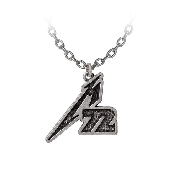 Alchemy Gothic PP523 Metallica: M72 Logo Pendant Necklace Band Rock England