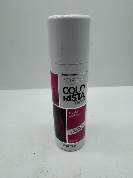 L'Oreal ColoRista 1-Day Color Temporary Hair Color #100 Hot Pink HintCOMBINESHIP