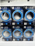 (6) GE 65w/10w BR30 Dimmable LED Indoor Floodlight Bulb 700 Lumens Soft White