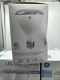 (3) GE 65w/9w LED Basic BR30 Indoor Floodlight Non-Dimmable 2 Bulbs