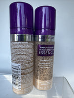 (2) Covergirl 25 Light-Neutral Simply Ageless SkinPerfector Essence Tint Makeup