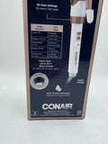 Conair Double Ceramic 3 Barrel Curling Iron Hair Waver Beach Wave Rose Gold