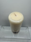 REDUCED Candle lite Vanilla Swirl Pillar Candle 2.75" X 6"  Red Holiday Fall