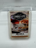 (12) Candle-lite Cinnamon Pecan Swirl Wax Melt 6 Cubes Each Holiday Pie Warmer