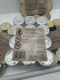 (4) Candle-lite Creamy Vanilla Swirl Tea Light Candle 24 Pack Each Holiday Fall