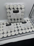 (3) Candle-lite unscented  Tea Light Candle 50 Pack Each Holiday Fall Bulk 150