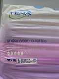 TENA Disposable Underwear Female Large 54286 Super Plus 16 Ct COMBINESHIP