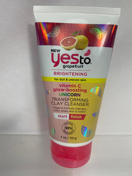 Yes To Grapefruit Glow-Boosting Unicorn Transforming Clay Cleanser COMBINESHIP