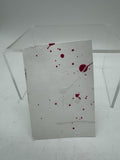 ACEO Satin Splatter 1/9 Abstract The Landscape Drip Mini Art Card Painting ATC