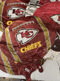 (7) Kansas City Chiefs Shape21" Football Game Day Foil Balloon Party COMBINESHIP