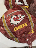 (7) Kansas City Chiefs Shape21" Football Game Day Foil Balloon Party COMBINESHIP