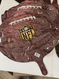 (6) Football Shape 21"  Foil Balloon Game Day Party Pack COMBINESHIP
