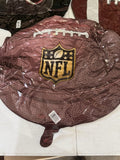 (6) Football Shape 21"  Foil Balloon Game Day Party Pack COMBINESHIP