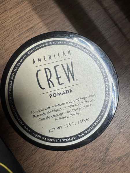 American Crew Pomade texture Thickening High Shine Styling Medium Hold ￼1.7 OZ