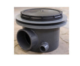 4” Aerated Bottom Drain Evolution Aqua Koi Pond 1" Air Line Membrane Diffuser