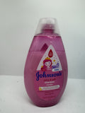 Johnson's Baby Shiny Soft TearFree Kids' Shampoo Argan Oil Silk Gentle Wash