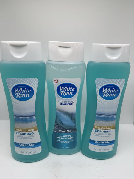 (3) White Rain Sensations Ocean Mist Hydrating Shampoo 15 oz
