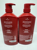 (2)  Old Spice Wavy Curly Shampoo Aloe & Avocado Oil Large With Pump 21.9oz