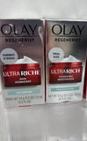 (2) Olay Regenerist Ultra Rich  moisturizer Peptides Wrinkle Fragrance Free