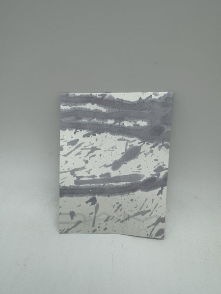 ACEO 4/9 Whispers In Red Wine Collection Mini Art Card ATC Painting Watercolor