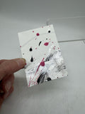 Beetles ACEO 2/9 Midnight Spills Collection Mini Art Card Painting Acrylic Fish