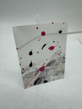 Beetles ACEO 2/9 Midnight Spills Collection Mini Art Card Painting Acrylic Fish