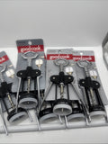 (6) Good Cook Wine Opener Key Corkscrew Lathed Screw 12555 Bartender Server Bulk