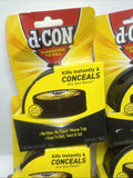 (6) d-CON Value Pack No-View No-Touch Mouse Traps 6 Total Traps New