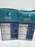 (2) Liquid I.V. Electrolyte Drink Mix Hydration Multiplier  Strawberry 10pk