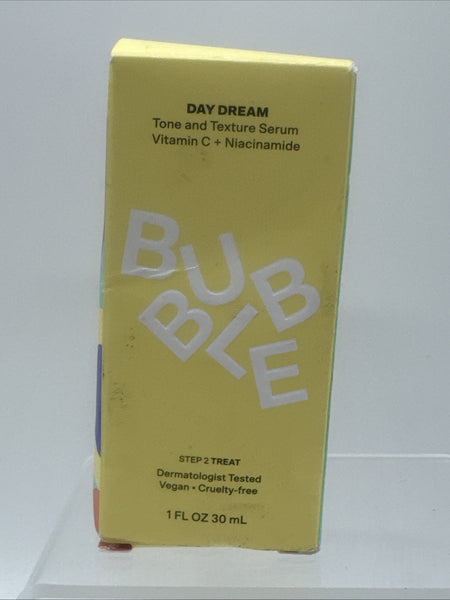 Bubble Skincare Day Dream Tone & Texture Serum w/ Vitamin C 1oz COMBINESHIP