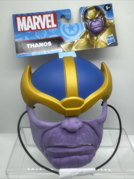 Marvel Thanos Youth Mask Blue and Purple Halloween with Flexible Band Christmas