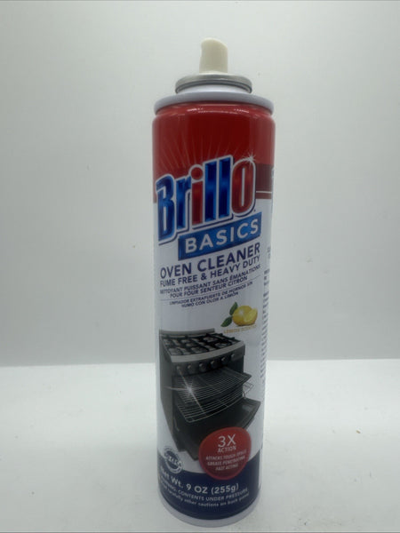 Brillo Basics Oven and Grill Cleaner Stainless Steel Broiler 9 oz