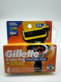 Gillette Fusion 5 ProShield 5 Razor Blade Shield Defense 4 Cartridge COMBINESHIP