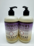 (2) Mrs. Meyer's Clean Day Compassion Flower Liquid Hand Soap - 12.5oz