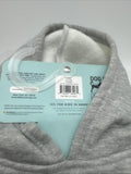 Medium Life Is Good Dog Hoodie Jacket Fleece Chicks Chick Peeps Gray Winter