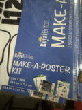 Royal All-in-One Poster Making Kit 22x28" 137 Repositionsable Letters 2 Boards