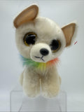 Ty Plush Beanie Boos - CHEWEY the Chihuahua Dog Stuffed Toy New No Tag