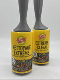 (2) Scotch-Brite Extreme Clean Lint Roller Pet Refillable 4" width 48 sheets
