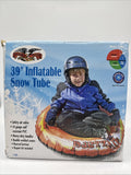 Flexible Flyer Blizzard 39" Inflatable Snow Tube 16 Gauge Winter Handles Sled