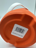 GATORADE 64 oz Cooler Water Bottle Jug White Orange Handle 1/2 Gallon Sport