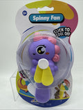 Jaru Spinny Fan Unicorn Purple Kid Toy Sensory Click & Cool Off COMBINESHIP