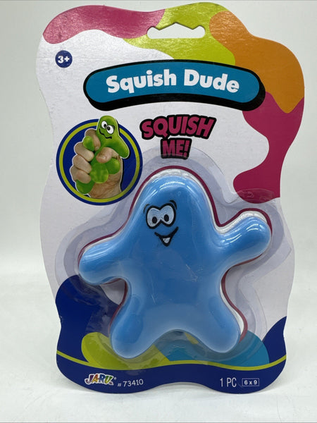 Blue Squishy Dude Stretch Me Pull Me Squeeze Me Sensory Stress Toy COMBINESHIP