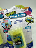 (2) FLARP! Yellow Noise Putty - Fart Sounds 2.29 Oz  Gag Gift Fruit Sent Molding