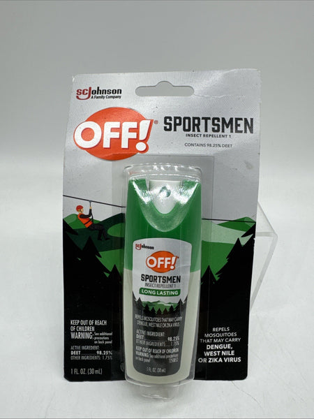 OFF Sportsmen Insect Repellent Deep Woods 1oz Pump Spray Mosquitos COMBINESHIP