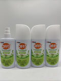 (4) OFF! Botanicals Plant-Based Deet Free Insect Repellent Mosquito Spray 4oz
