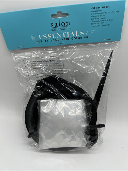 Salon on 5th Professional Bowl Brush Claw Clip Hair Color Cape Cap COMBINESHIP