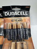 (40) AA Duracell CopperTop Alkaline Batteries 1.5v Duralock Power Preserve 6-8pk